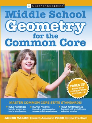cover image of Middle School Geometry for the Common Core